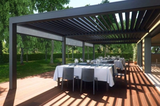 Tarasola Technic – Bioclimatic Pergola – dobry klimat na tarasie